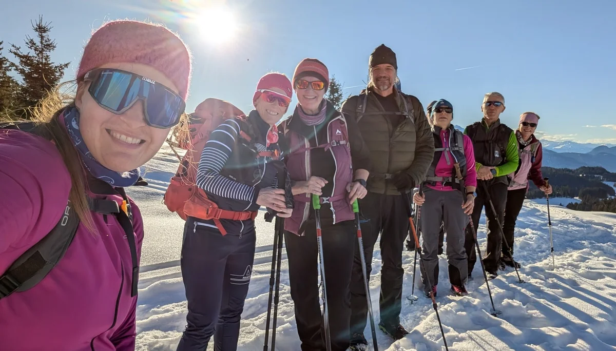 Mit Schneeschuhen auf den Spitzstein | © Witzelsperger Karin