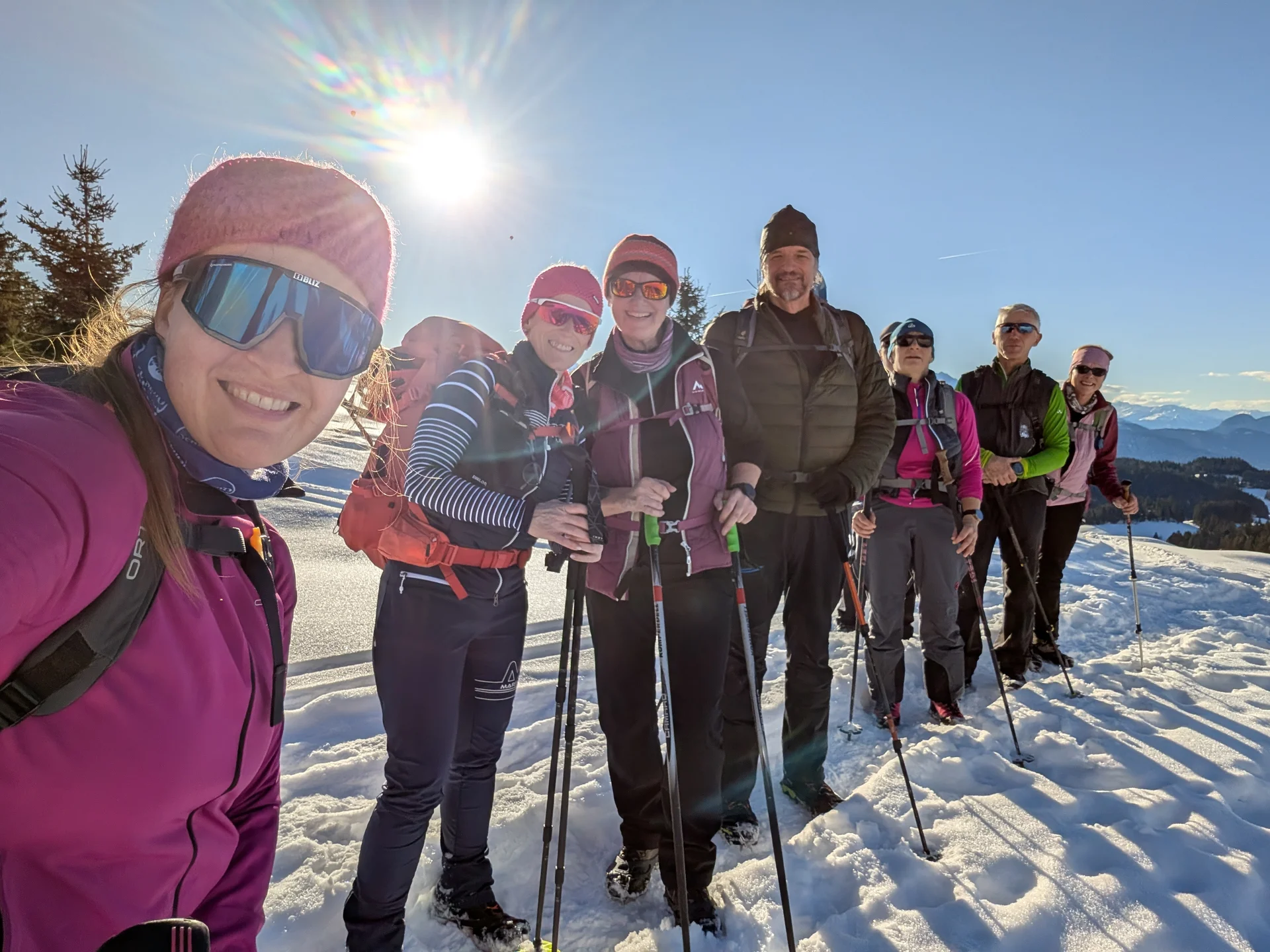 Mit Schneeschuhen auf den Spitzstein | © Witzelsperger Karin