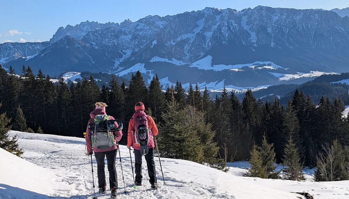 Mit Schneeschuhen auf den Spitzstein | © Witzelsperger Karin