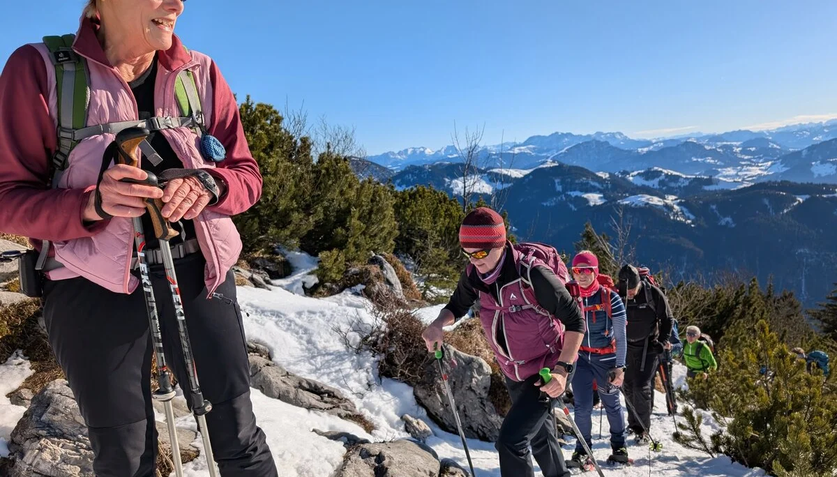 Mit Schneeschuhen auf den Spitzstein | © Witzelsperger Karin