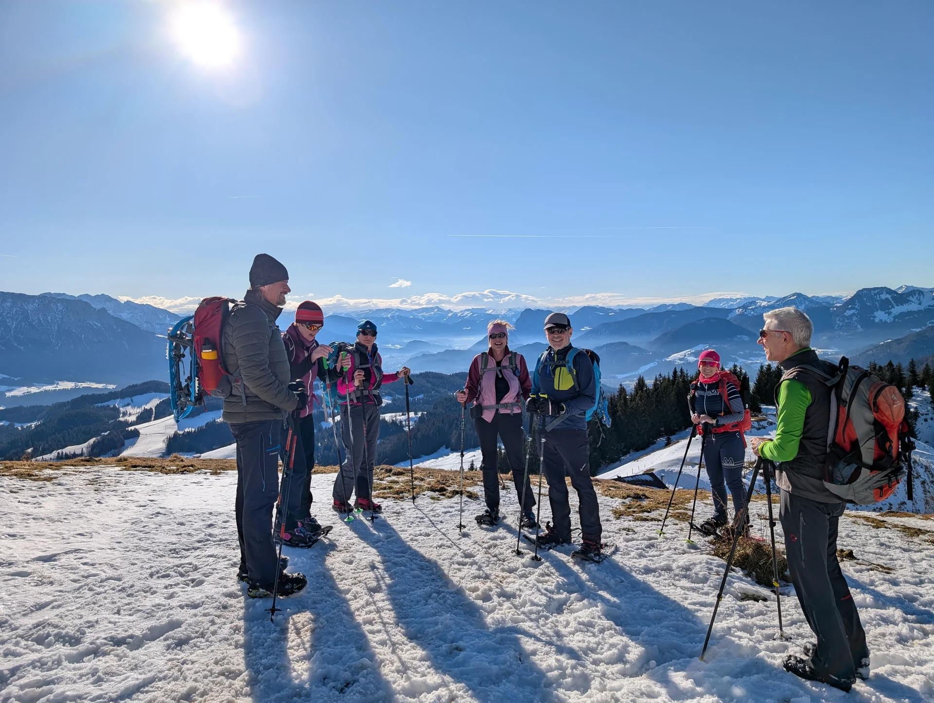 Mit Schneeschuhen auf den Spitzstein | © Witzelsperger Karin