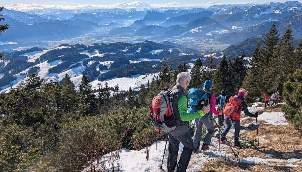 Mit Schneeschuhen auf den Spitzstein | © Witzelsperger Karin