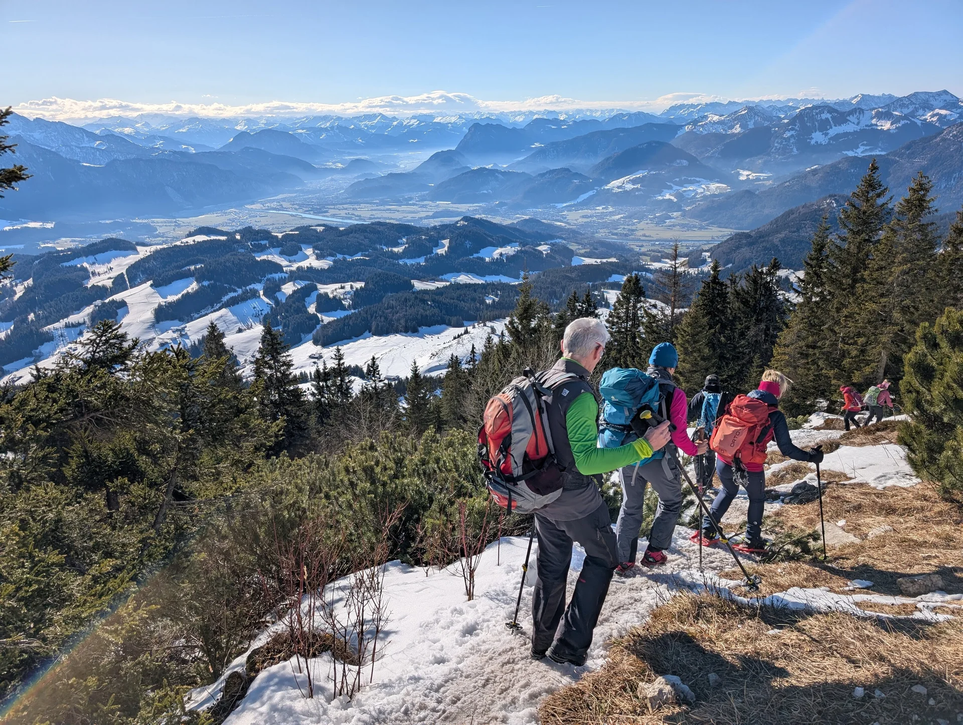 Mit Schneeschuhen auf den Spitzstein | © Witzelsperger Karin