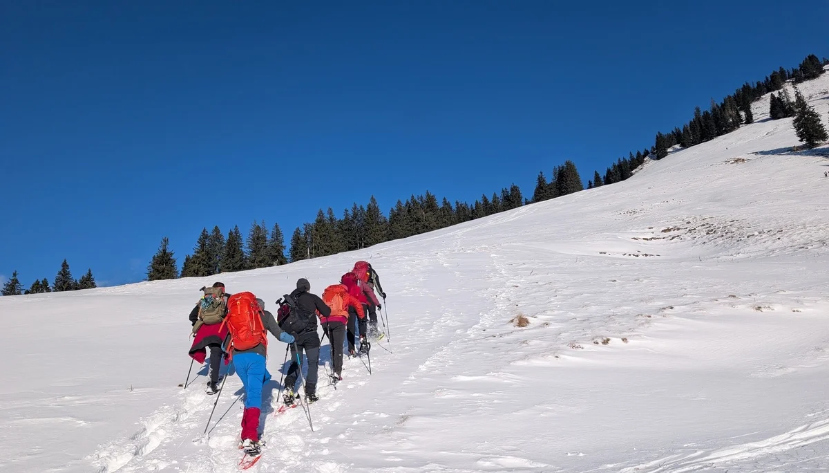 Mit Schneeschuhen auf die Haaralmschneid | © Witzelsperger Karin