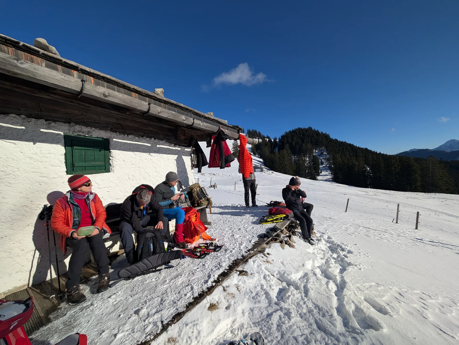 Mit Schneeschuhen auf die Haaralmschneid | © Witzelsperger Karin