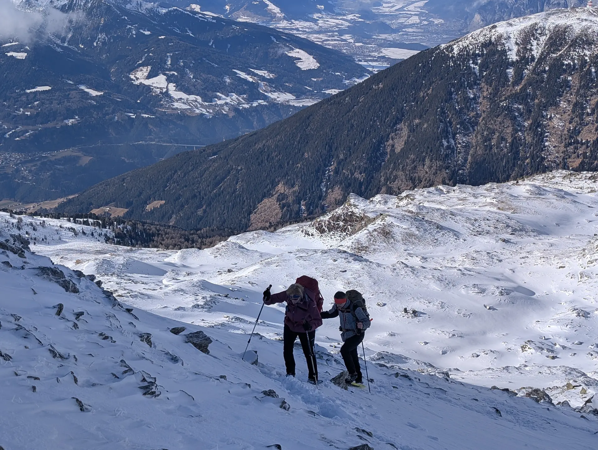 Zwei-Tages-Schneeschuhtour in den Tuxer Alpen | © Witzelsperger Karin