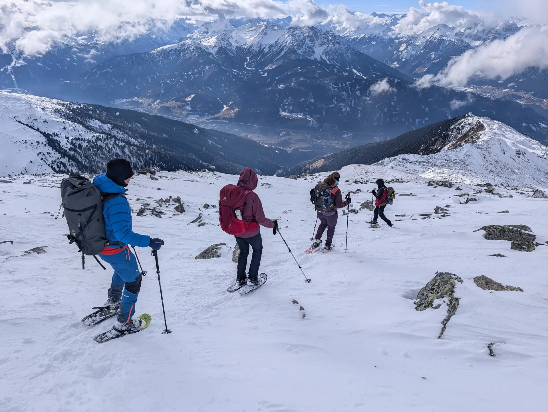 Zwei-Tages-Schneeschuhtour in den Tuxer Alpen | © Witzelsperger Karin