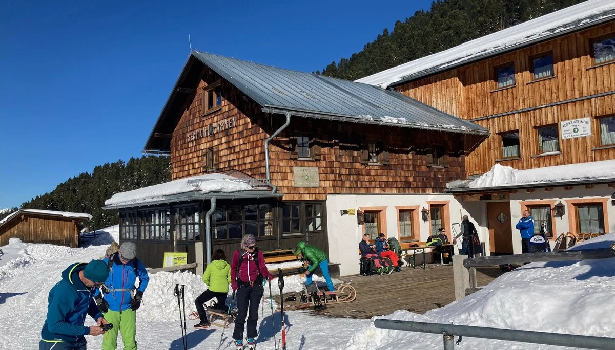 Skitourentage auf der Weidener Hütte  | © Able Ludwig