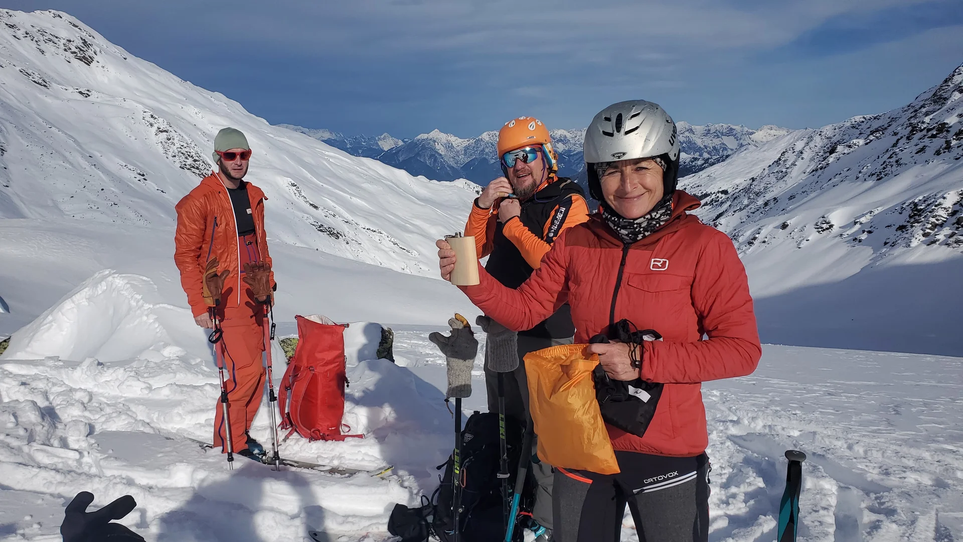 Pulvrige Tage auf der Potsdamerhütte | © Roglmeier Christian