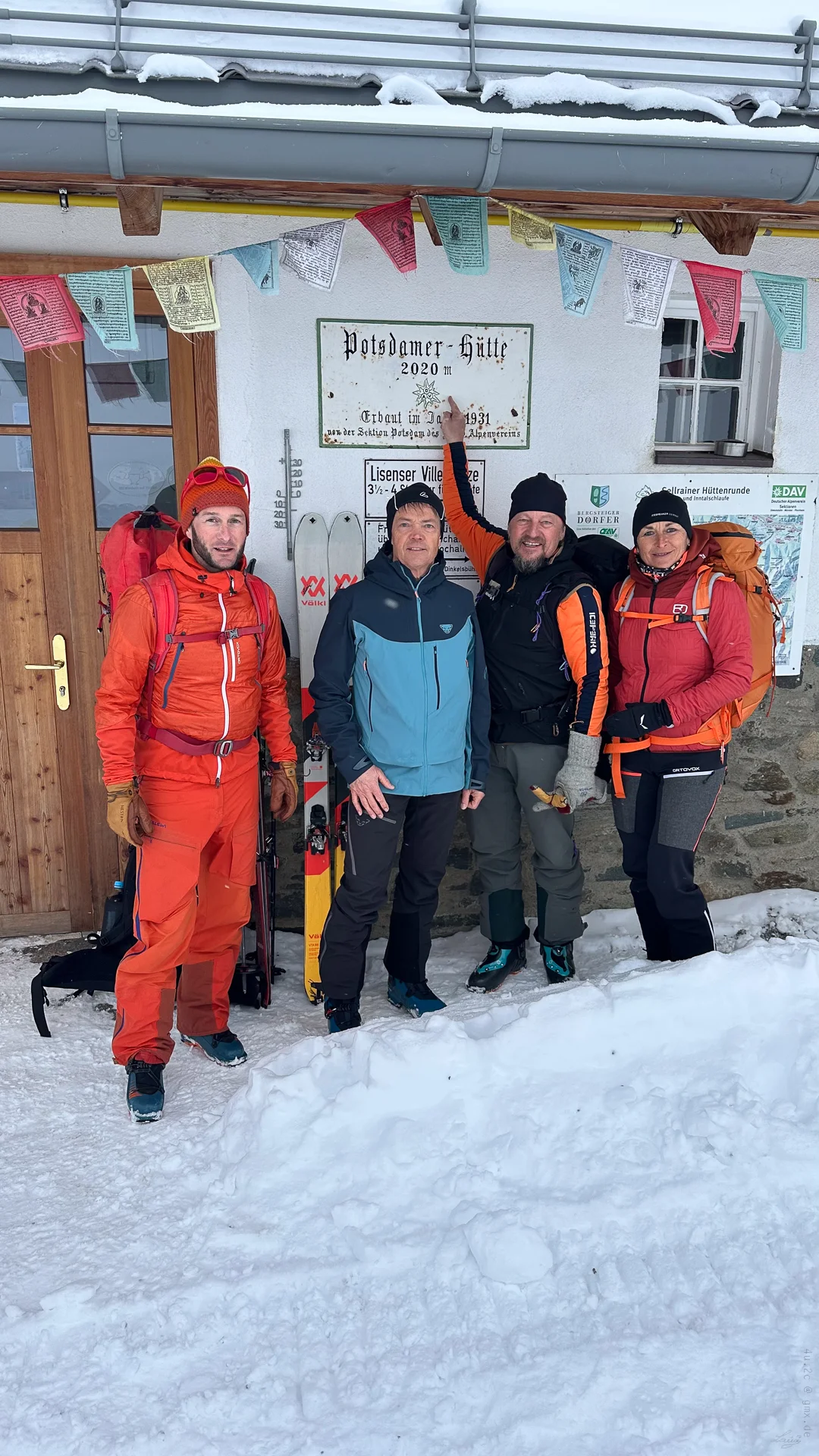 Pulvrige Tage auf der Potsdamerhütte | © Roglmeier Christian