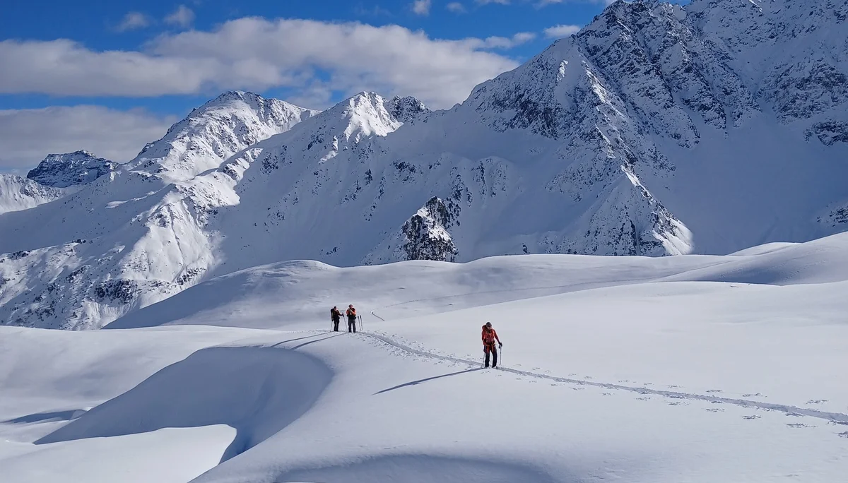 Pulvrige Tage auf der Potsdamerhütte | © Roglmeier Christian