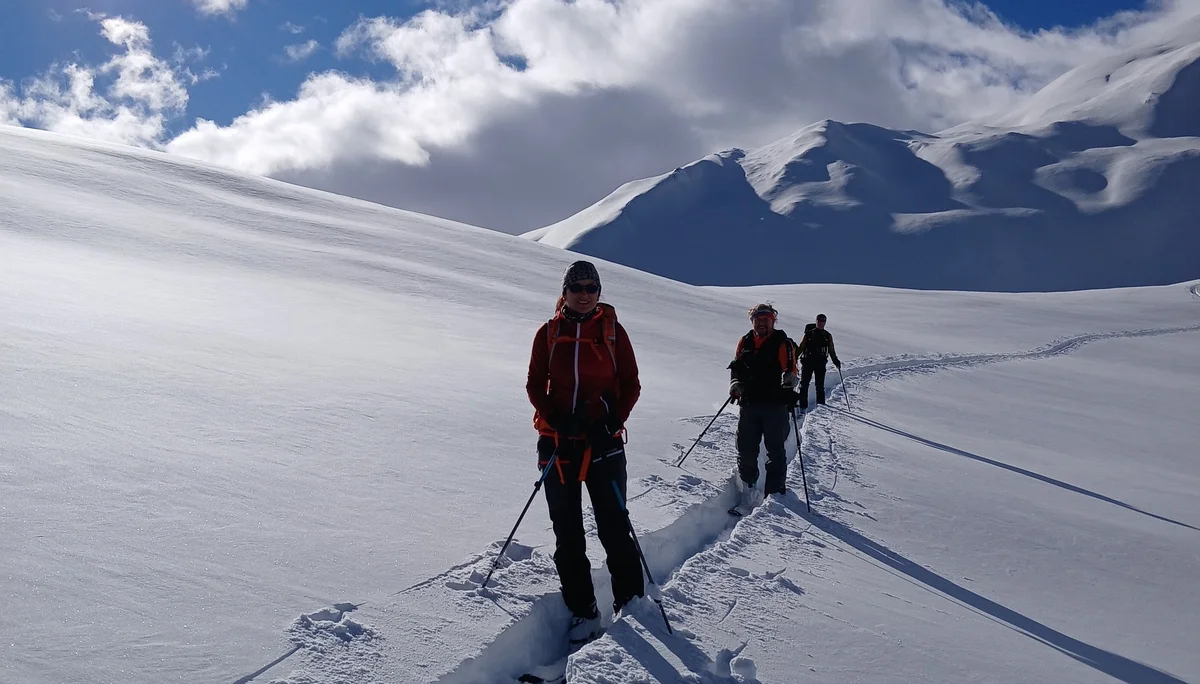 Pulvrige Tage auf der Potsdamerhütte | © Roglmeier Christian