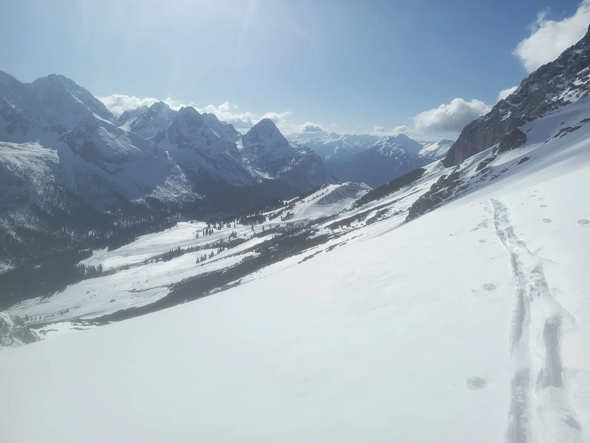 Skitour Zugspitze | © Haslbeck Ludwig