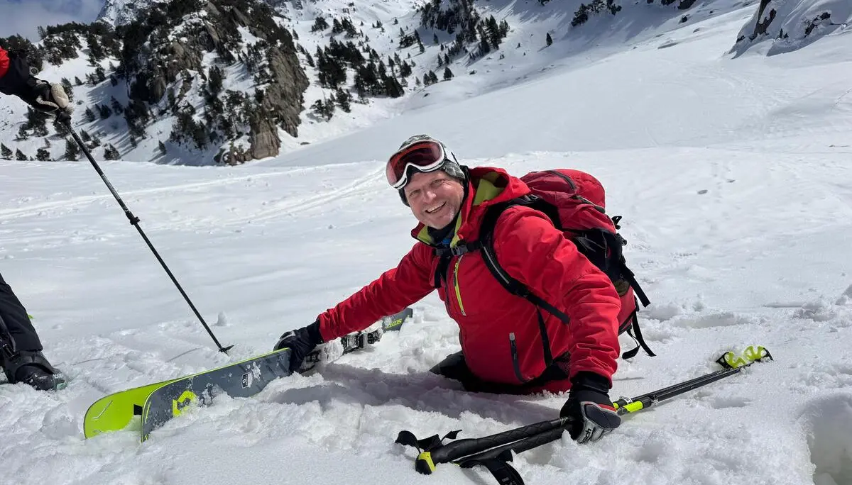 nur im Schnee eingebrochen nicht im Wasser | © Haslbeck Ludwig