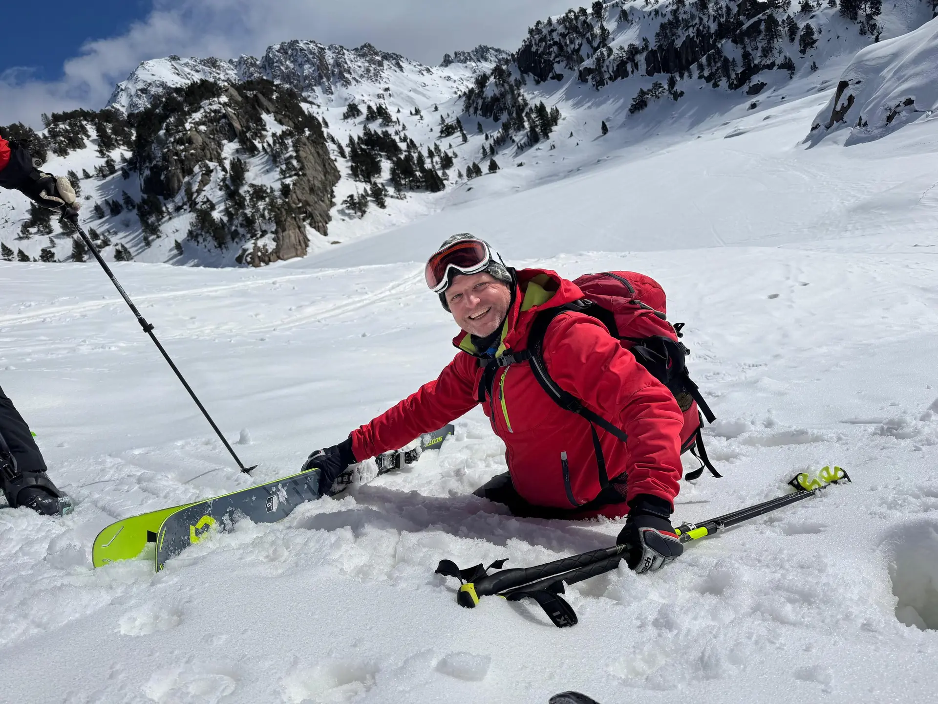 nur im Schnee eingebrochen nicht im Wasser | © Haslbeck Ludwig