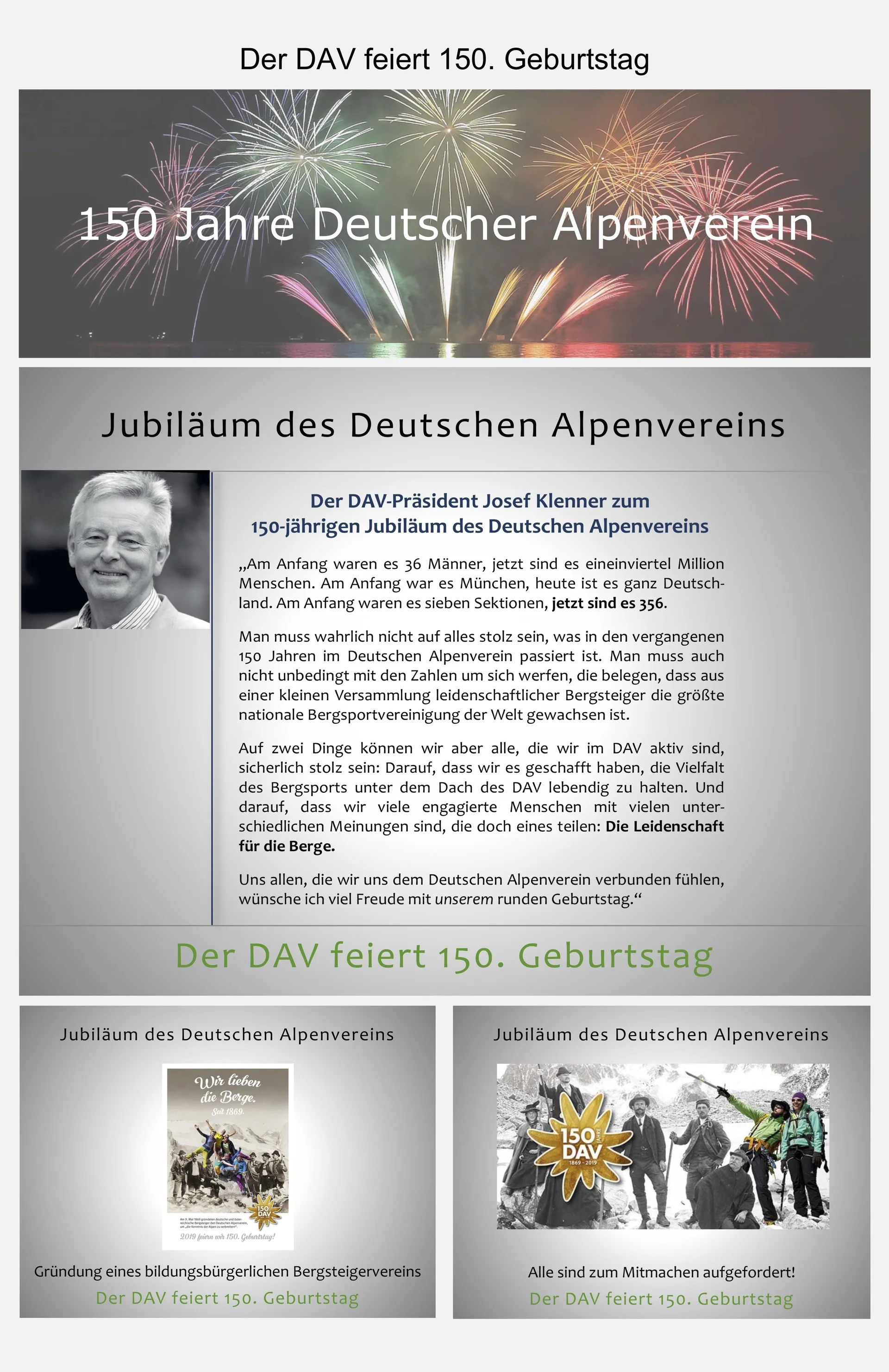 Ein dreifacher Grund zum Feiern | © Frankl Günther