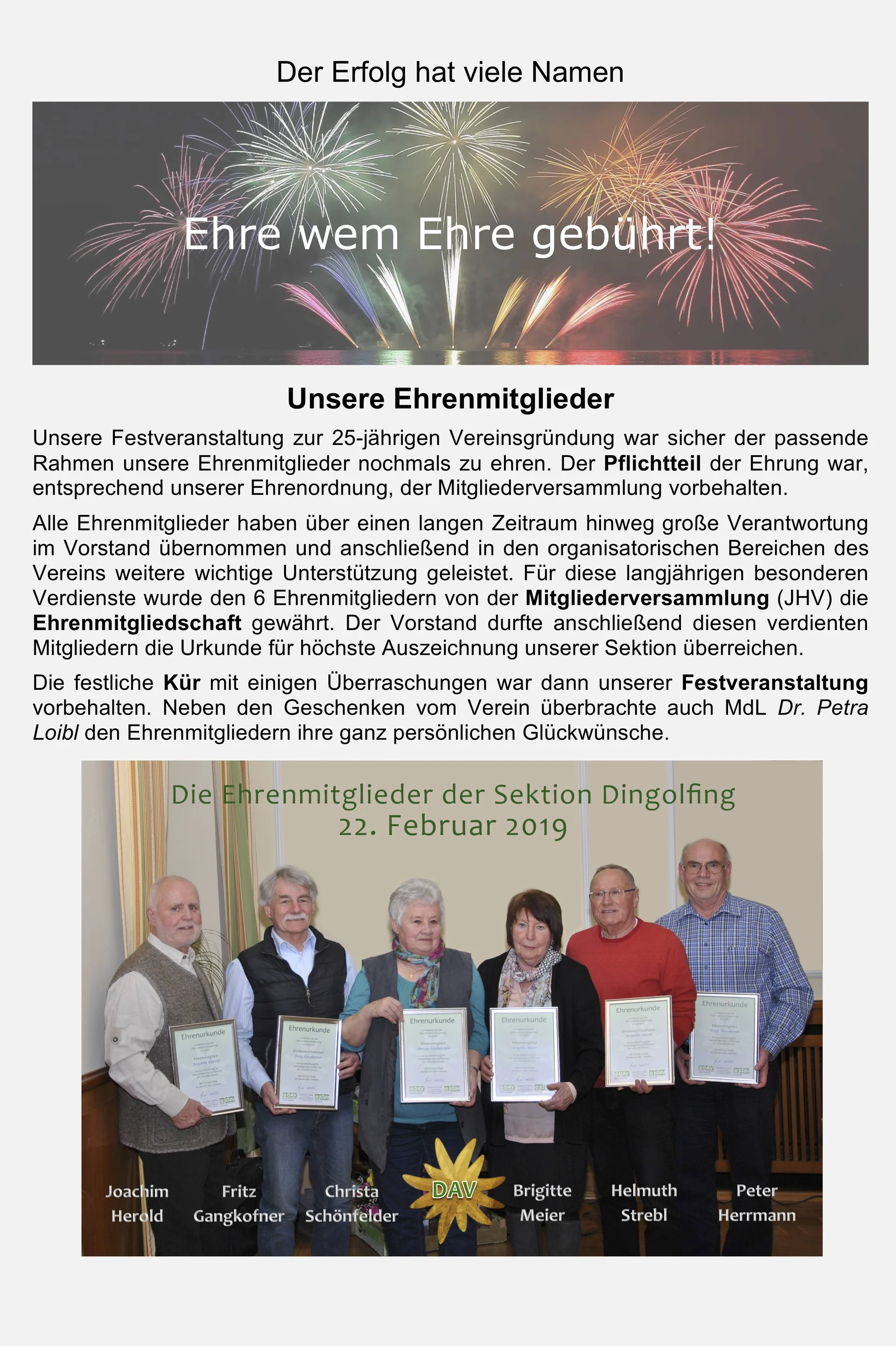 Ein dreifacher Grund zum Feiern | © Frankl Günther