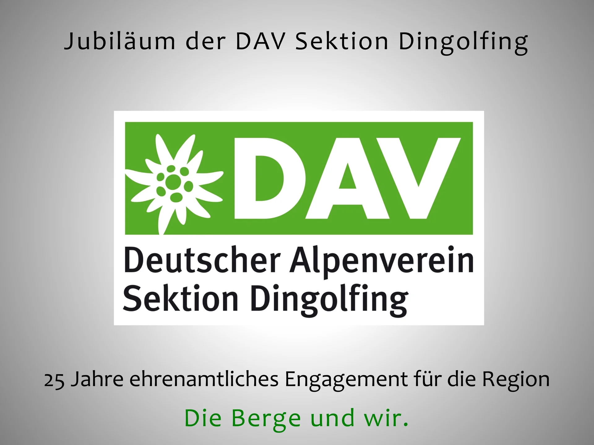 3 Die Berge und wir - Der Festablauf | © Frankl Günther