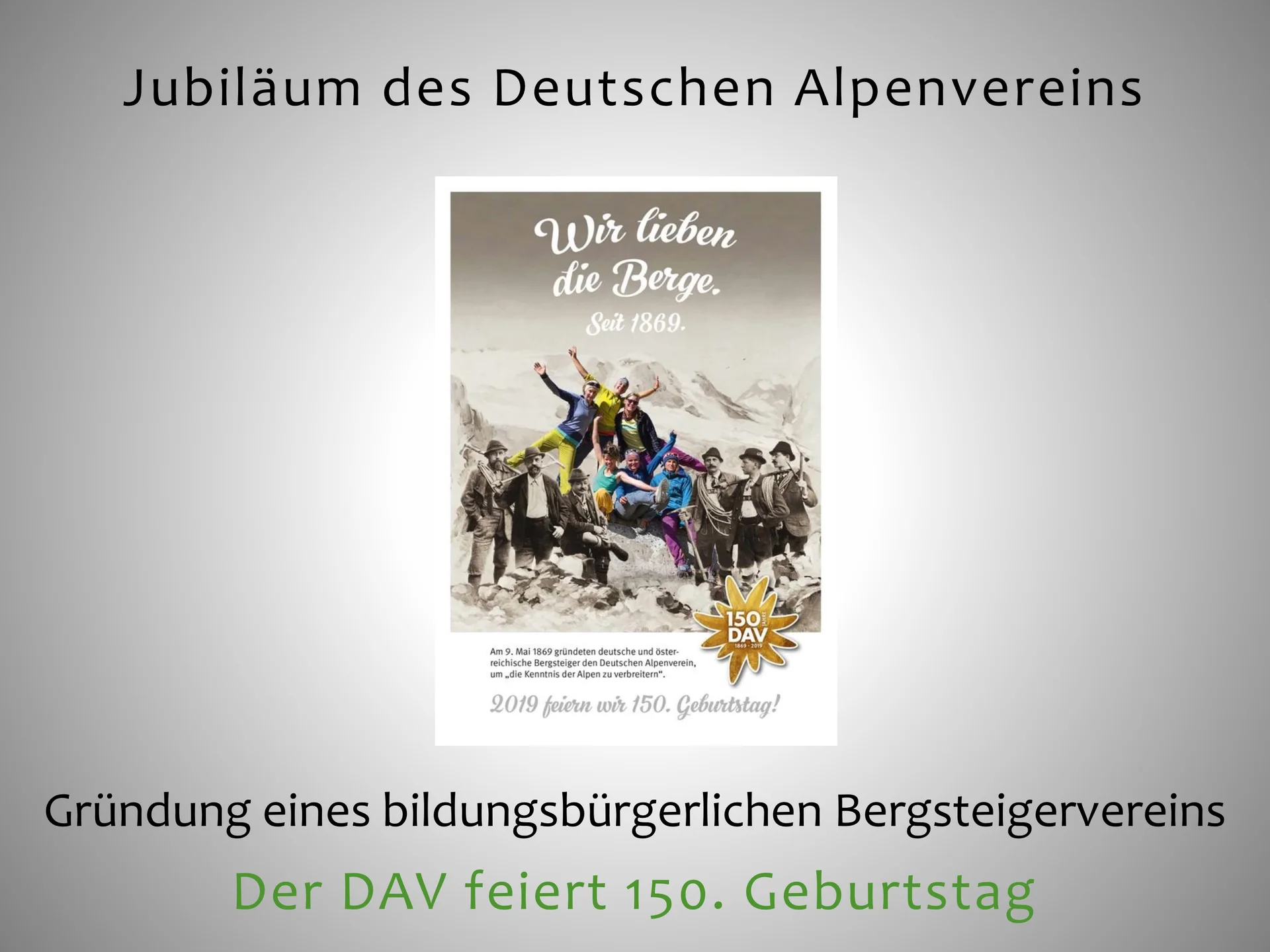 3 Die Berge und wir - Der Festablauf | © Frankl Günther
