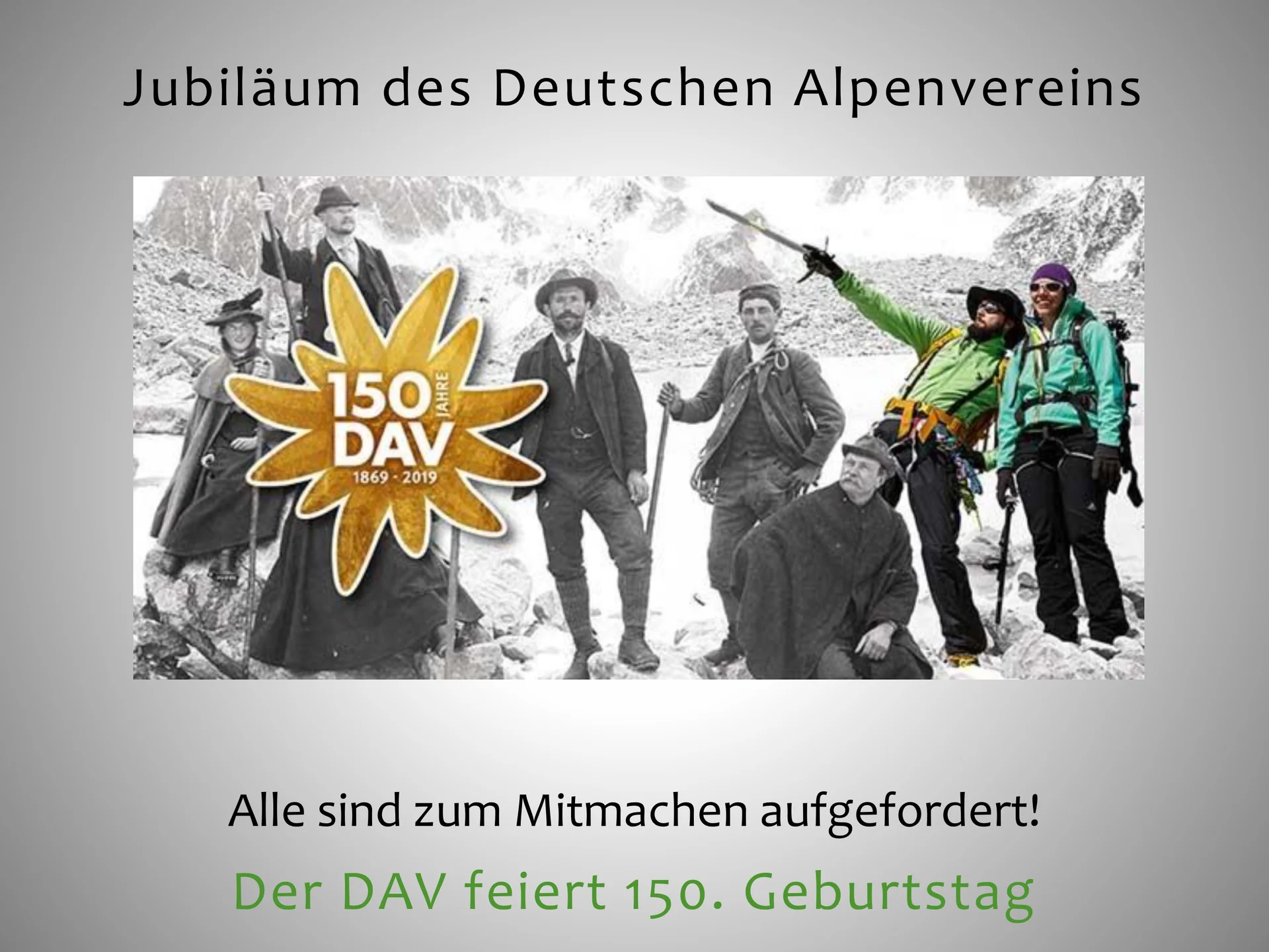 3 Die Berge und wir - Der Festablauf | © Frankl Günther