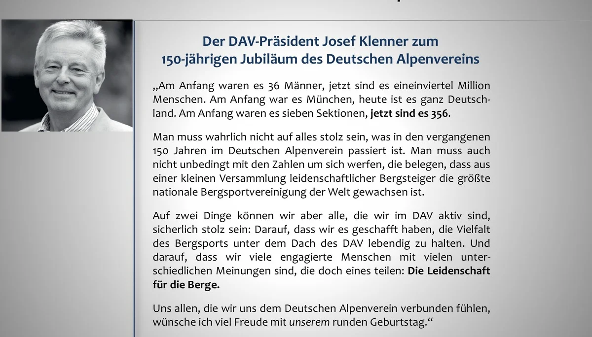 3 Die Berge und wir - Der Festablauf | © Frankl Günther