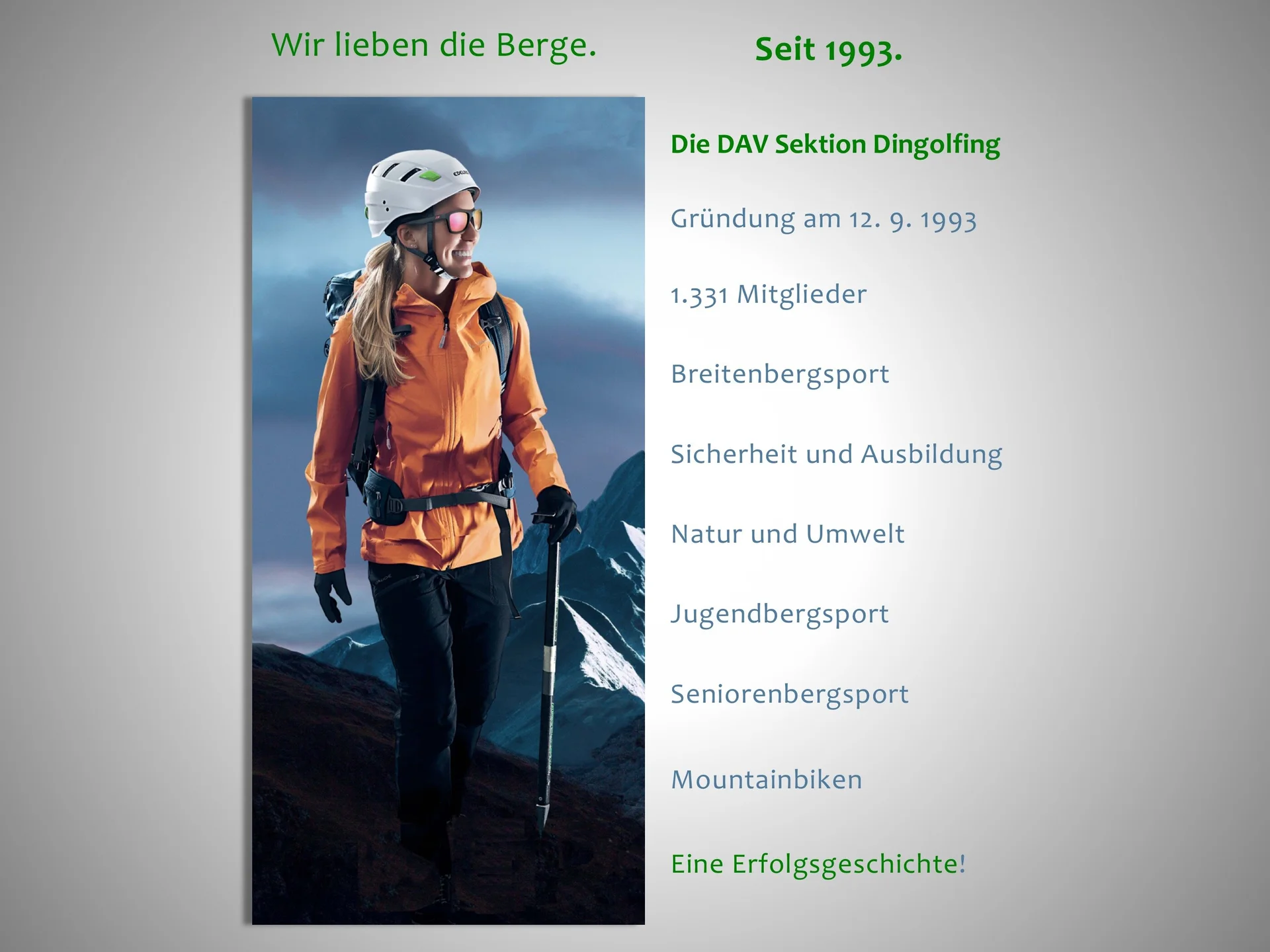 3 Die Berge und wir - Der Festablauf | © Frankl Günther