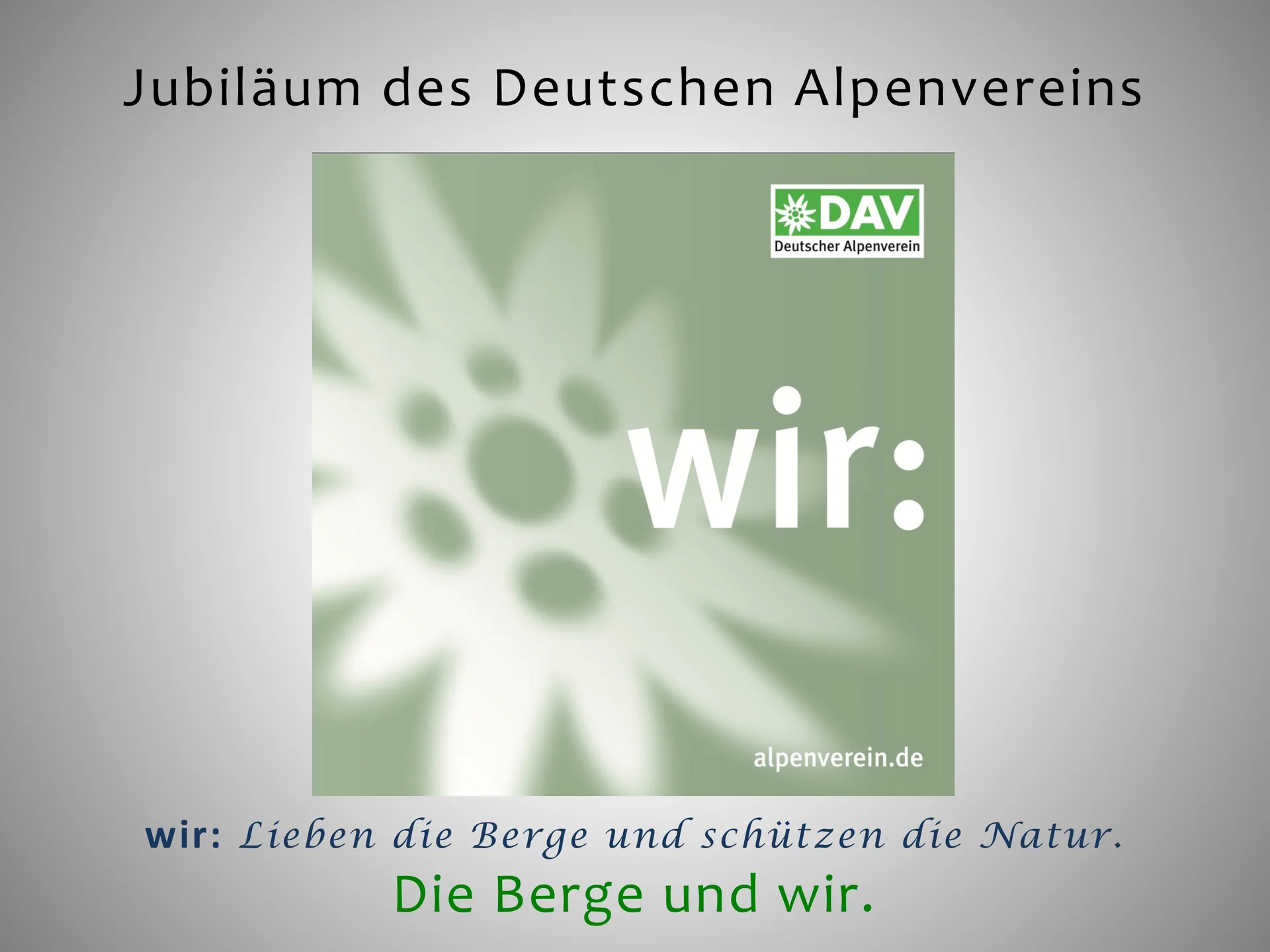 3 Die Berge und wir - Der Festablauf | © Frankl Günther
