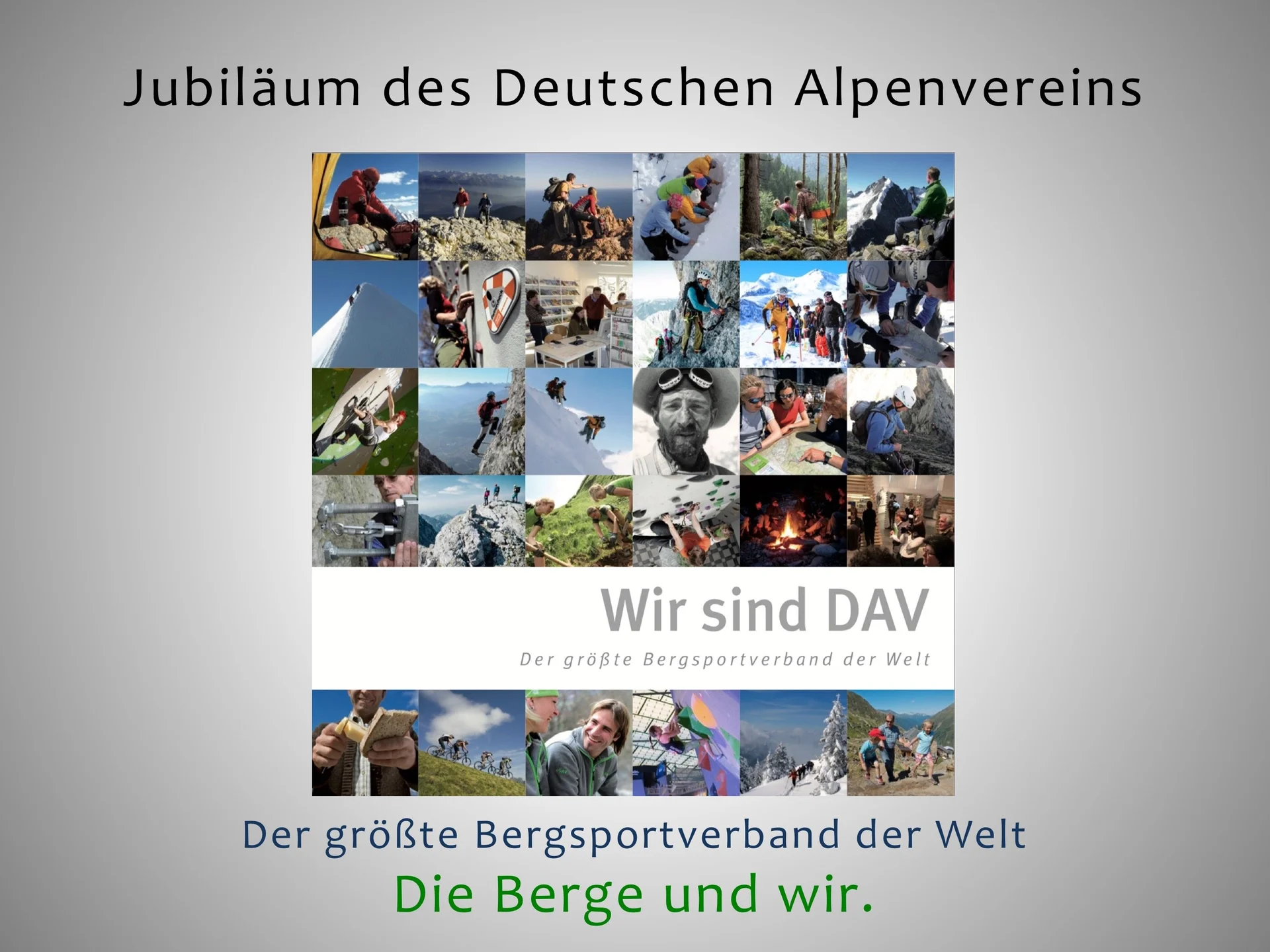 3 Die Berge und wir - Der Festablauf | © Frankl Günther