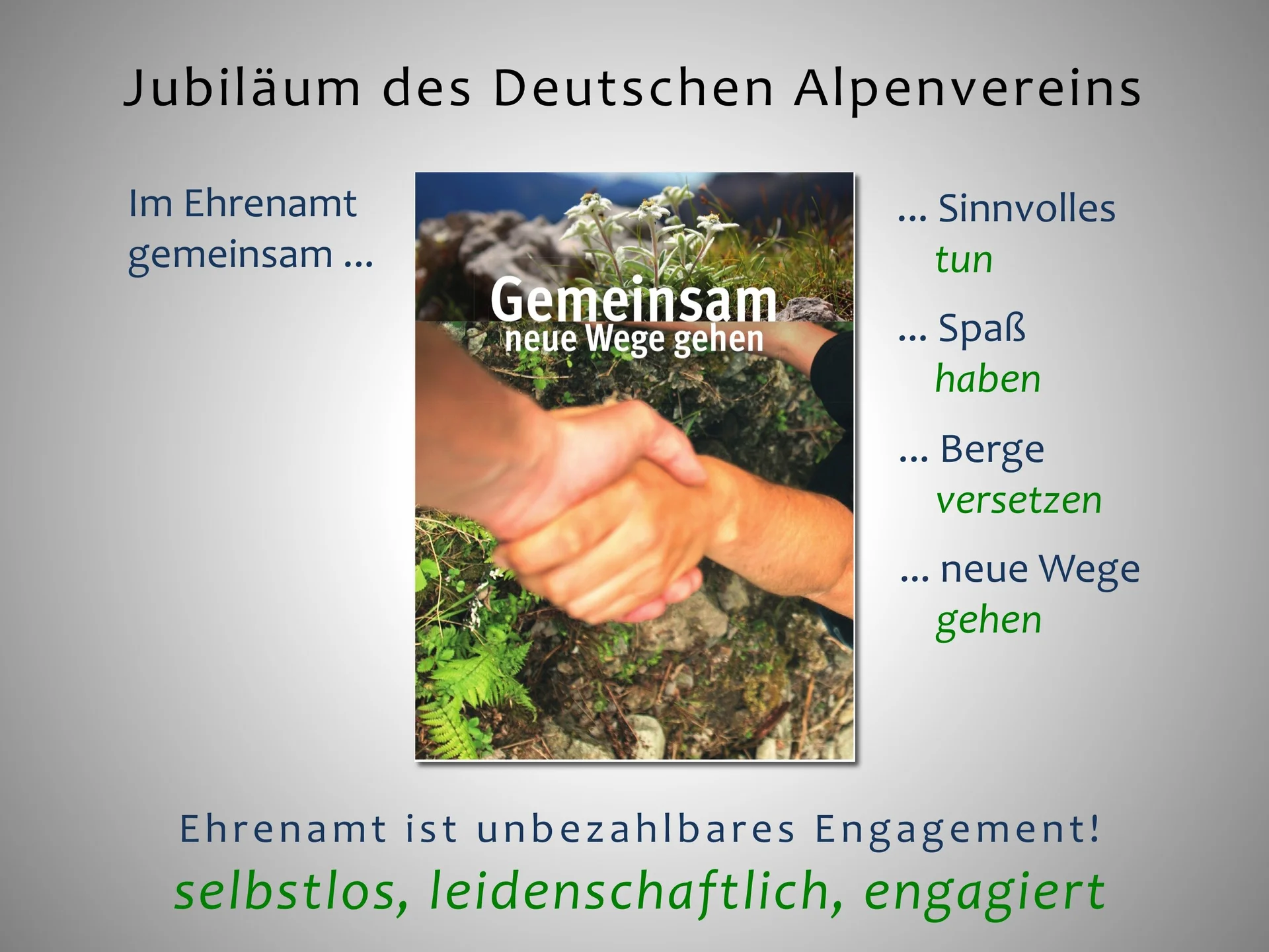 3 Die Berge und wir - Der Festablauf | © Frankl Günther