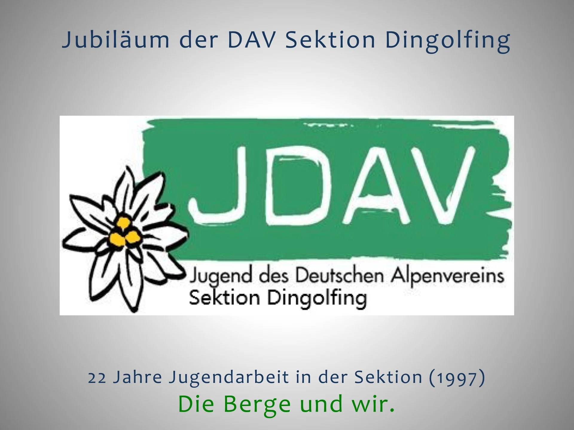 3 Die Berge und wir - Der Festablauf | © Frankl Günther