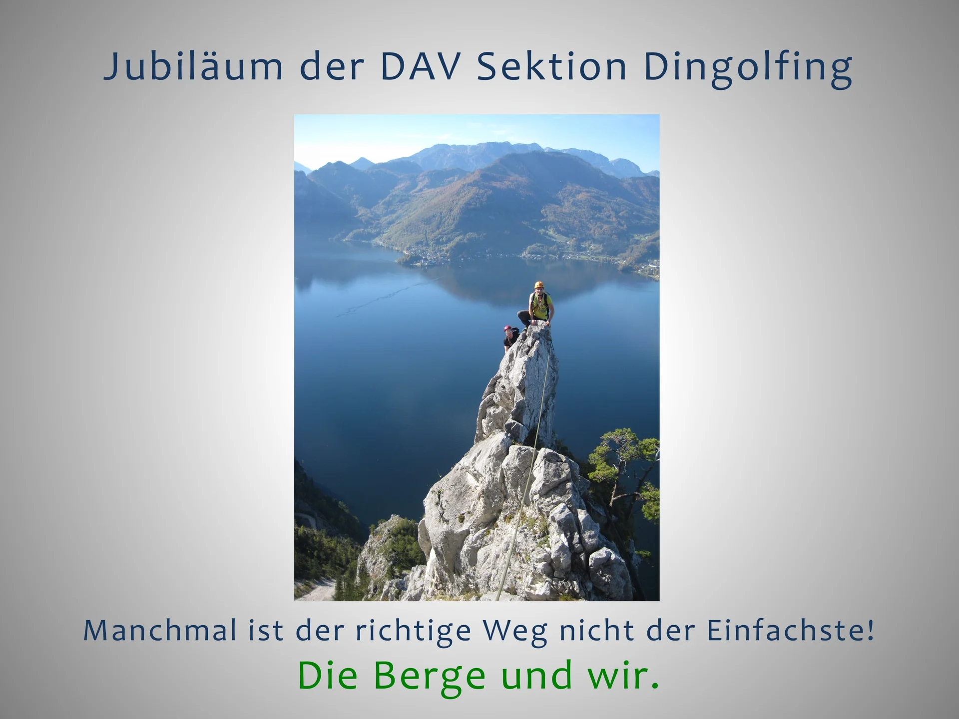 3 Die Berge und wir - Der Festablauf | © Frankl Günther