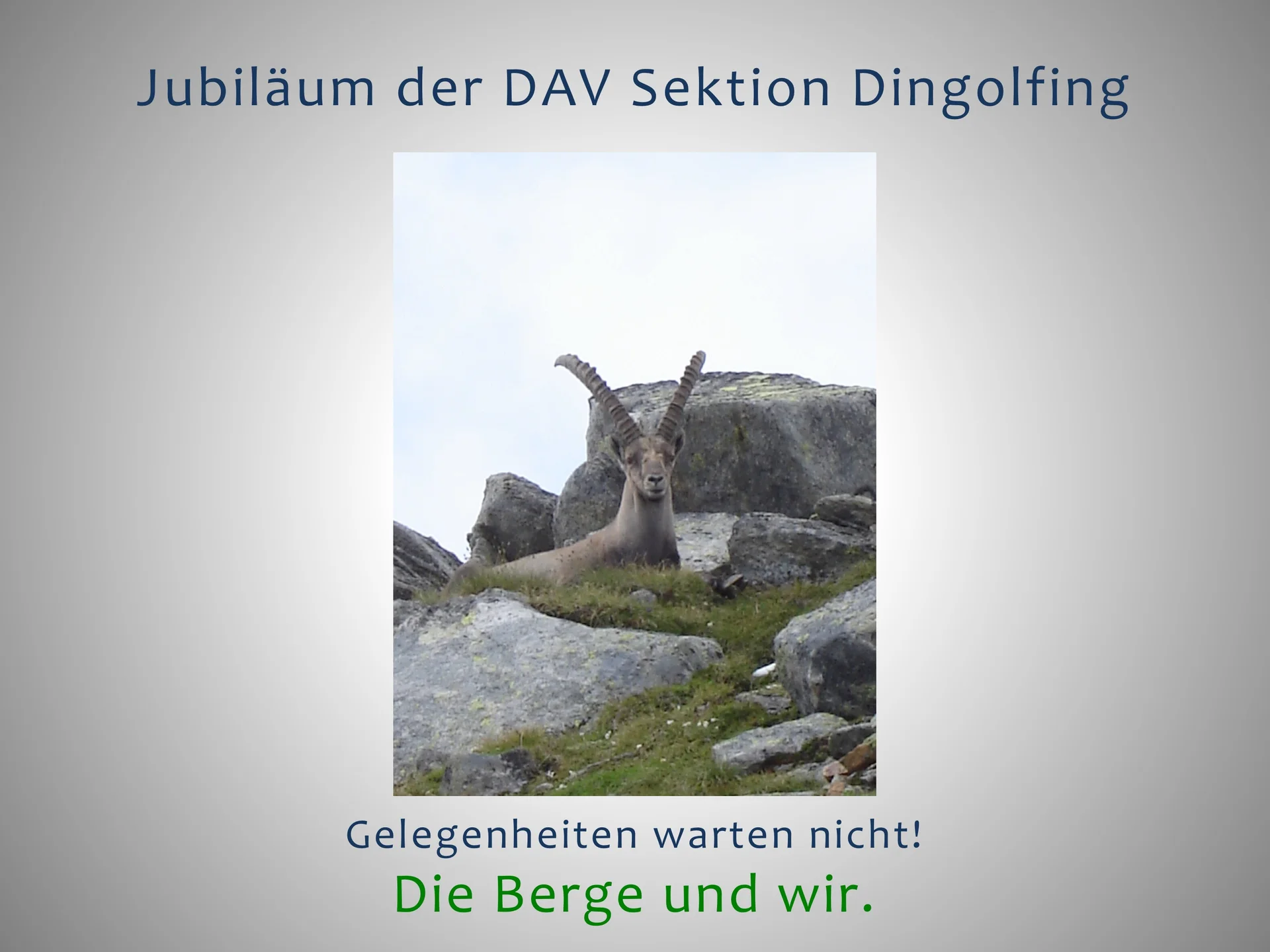 3 Die Berge und wir - Der Festablauf | © Frankl Günther