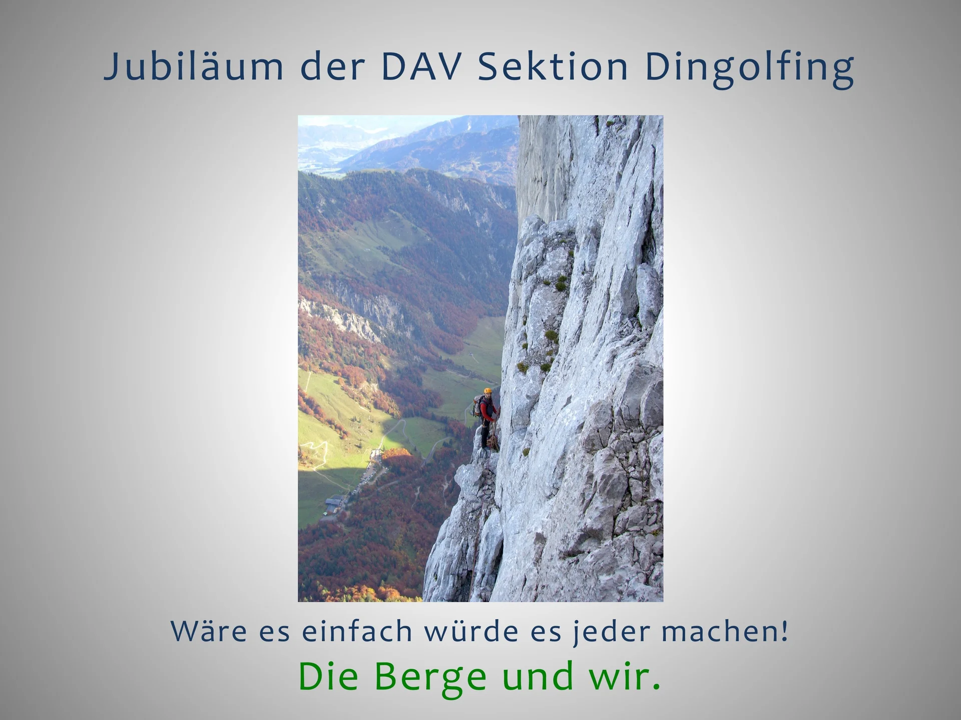 3 Die Berge und wir - Der Festablauf | © Frankl Günther