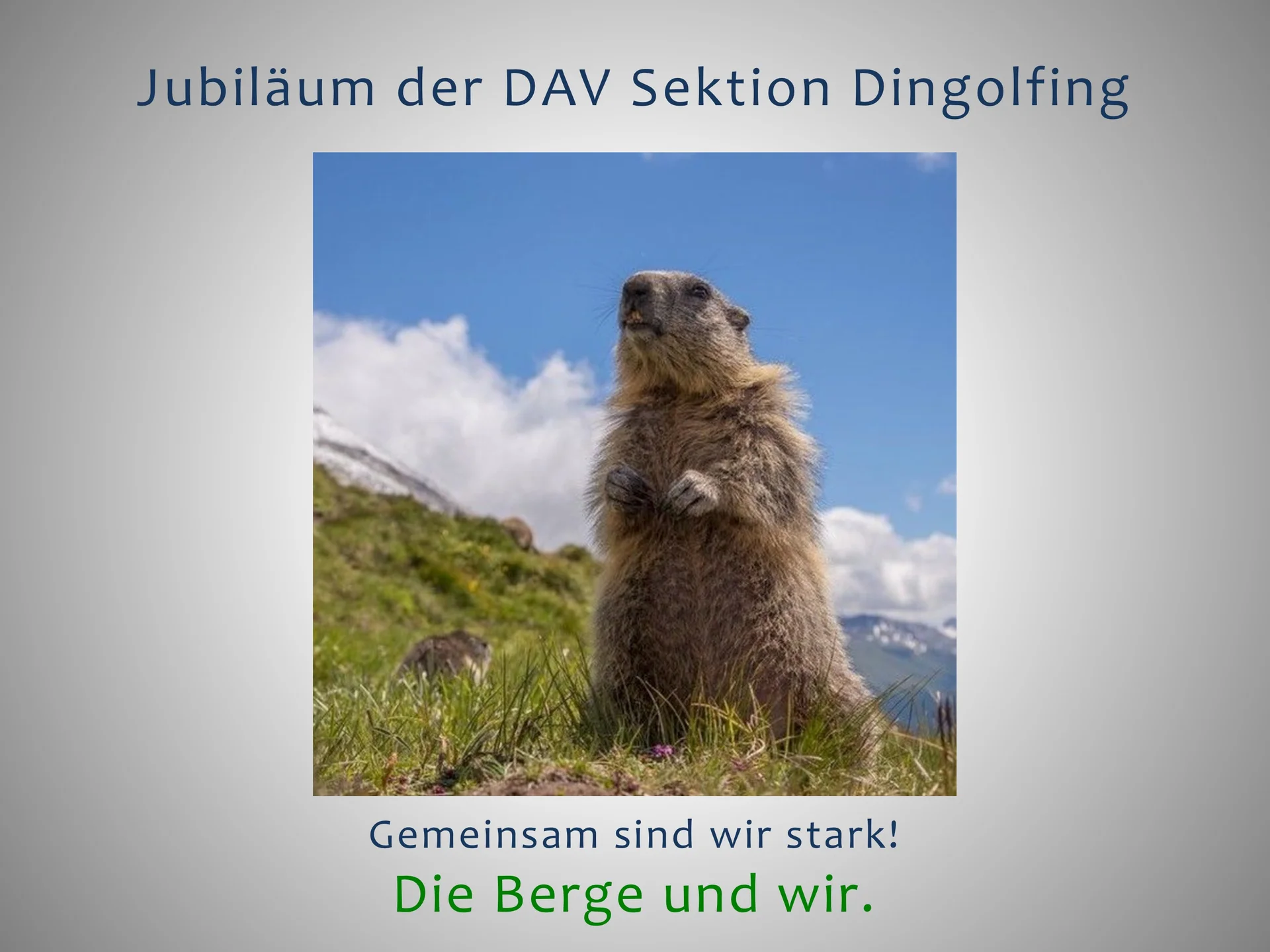 3 Die Berge und wir - Der Festablauf | © Frankl Günther