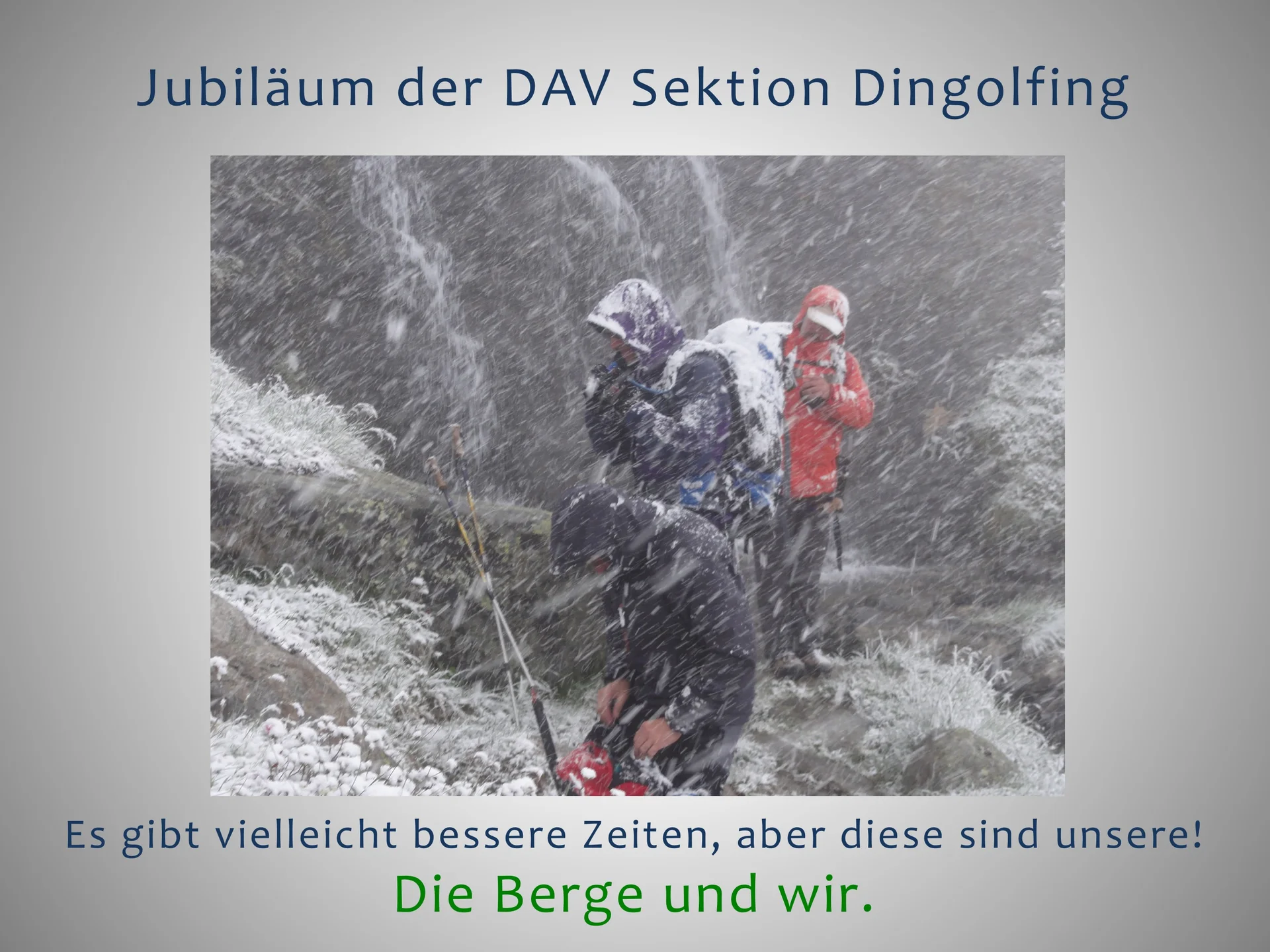 3 Die Berge und wir - Der Festablauf | © Frankl Günther