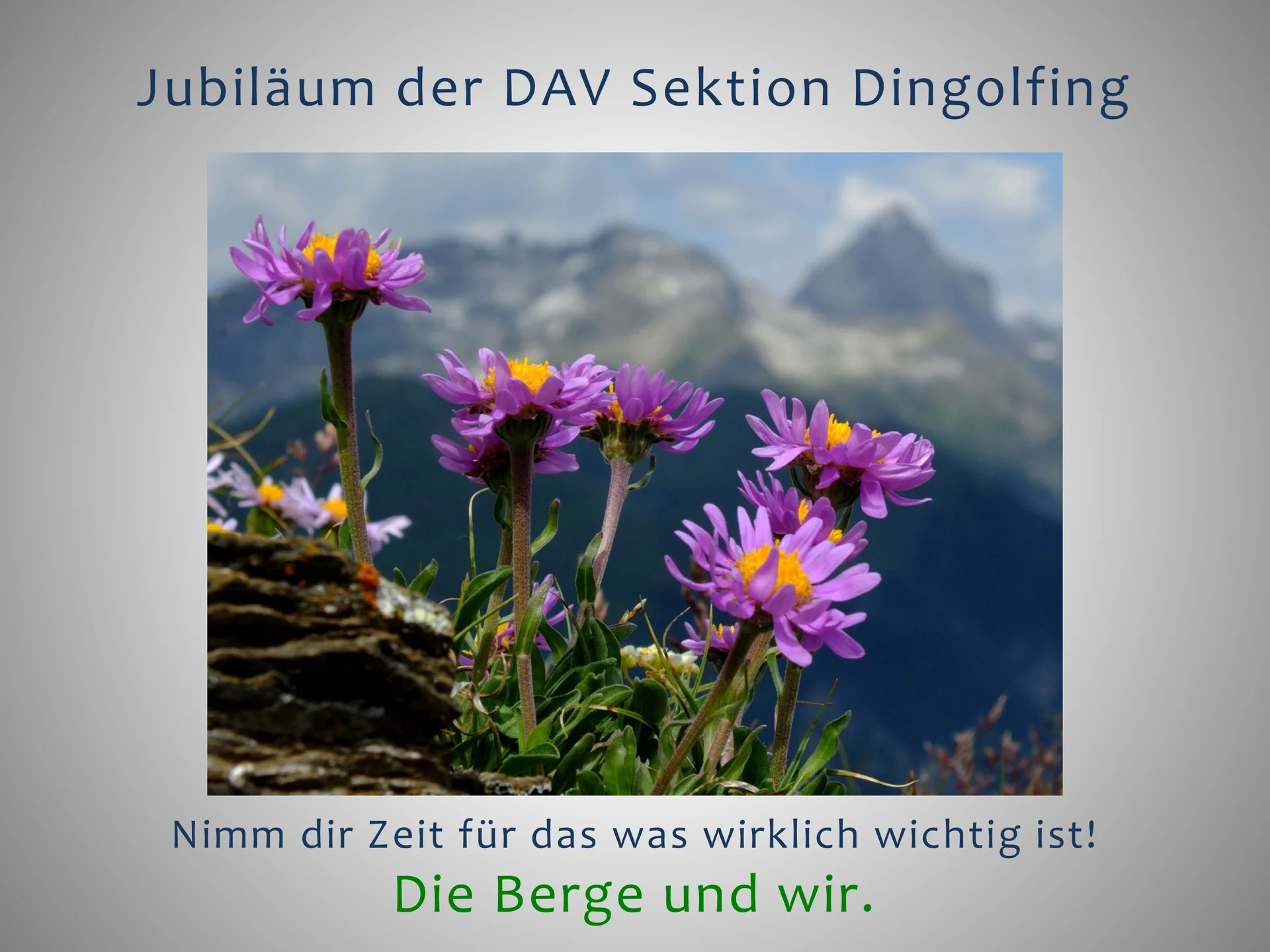 3 Die Berge und wir - Der Festablauf | © Frankl Günther