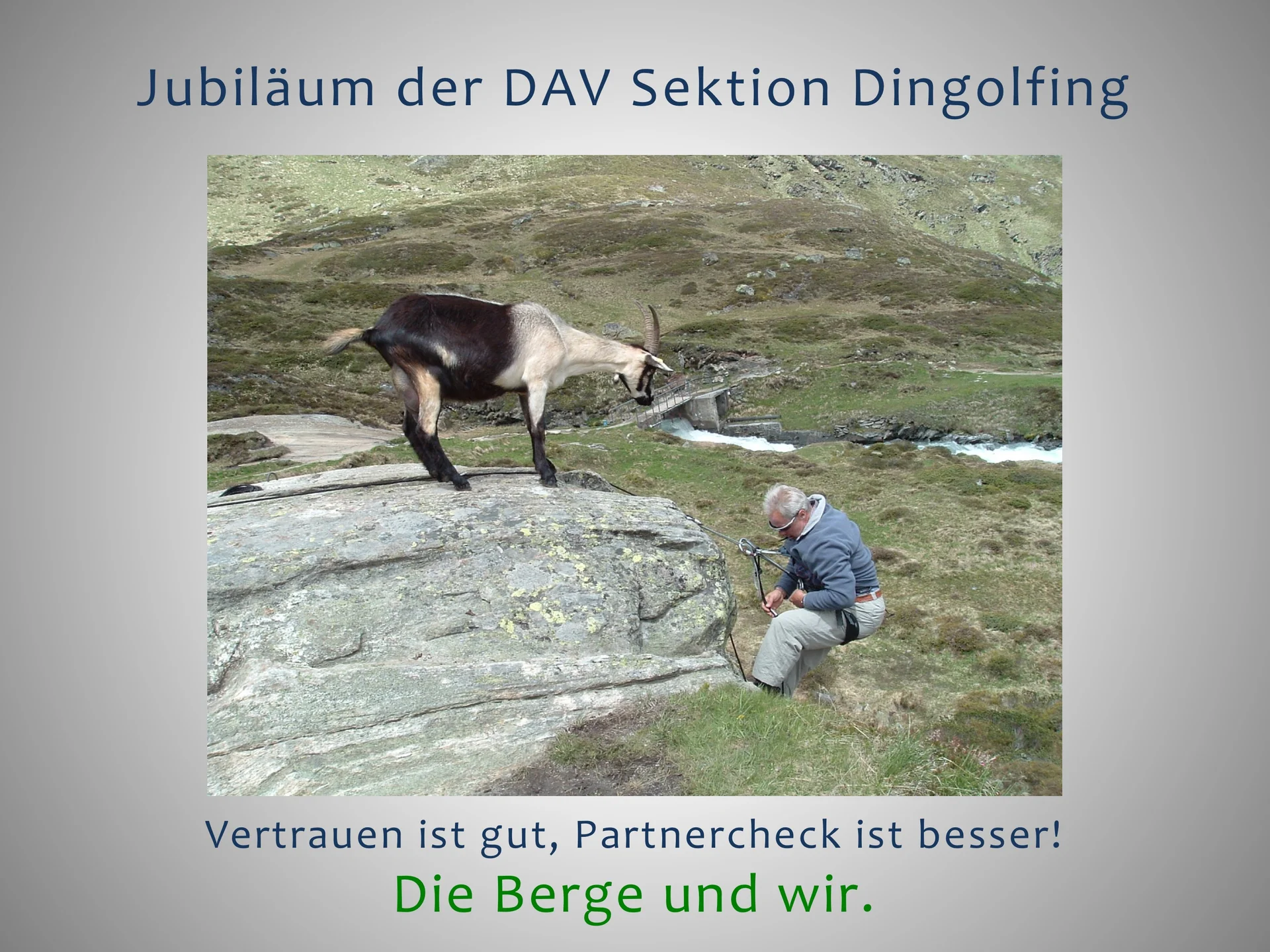 3 Die Berge und wir - Der Festablauf | © Frankl Günther