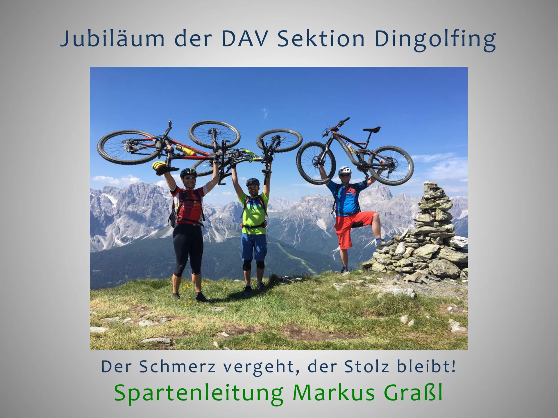 3 Die Berge und wir - Der Festablauf | © Frankl Günther