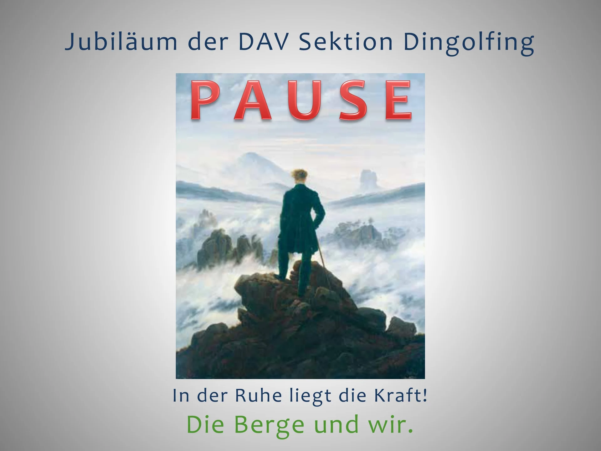 3 Die Berge und wir - Der Festablauf | © Frankl Günther