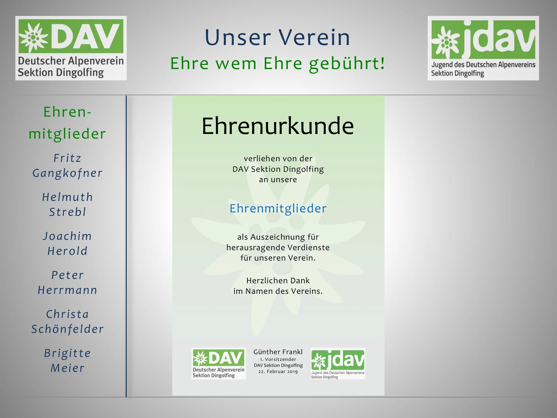 3 Die Berge und wir - Der Festablauf | © Frankl Günther