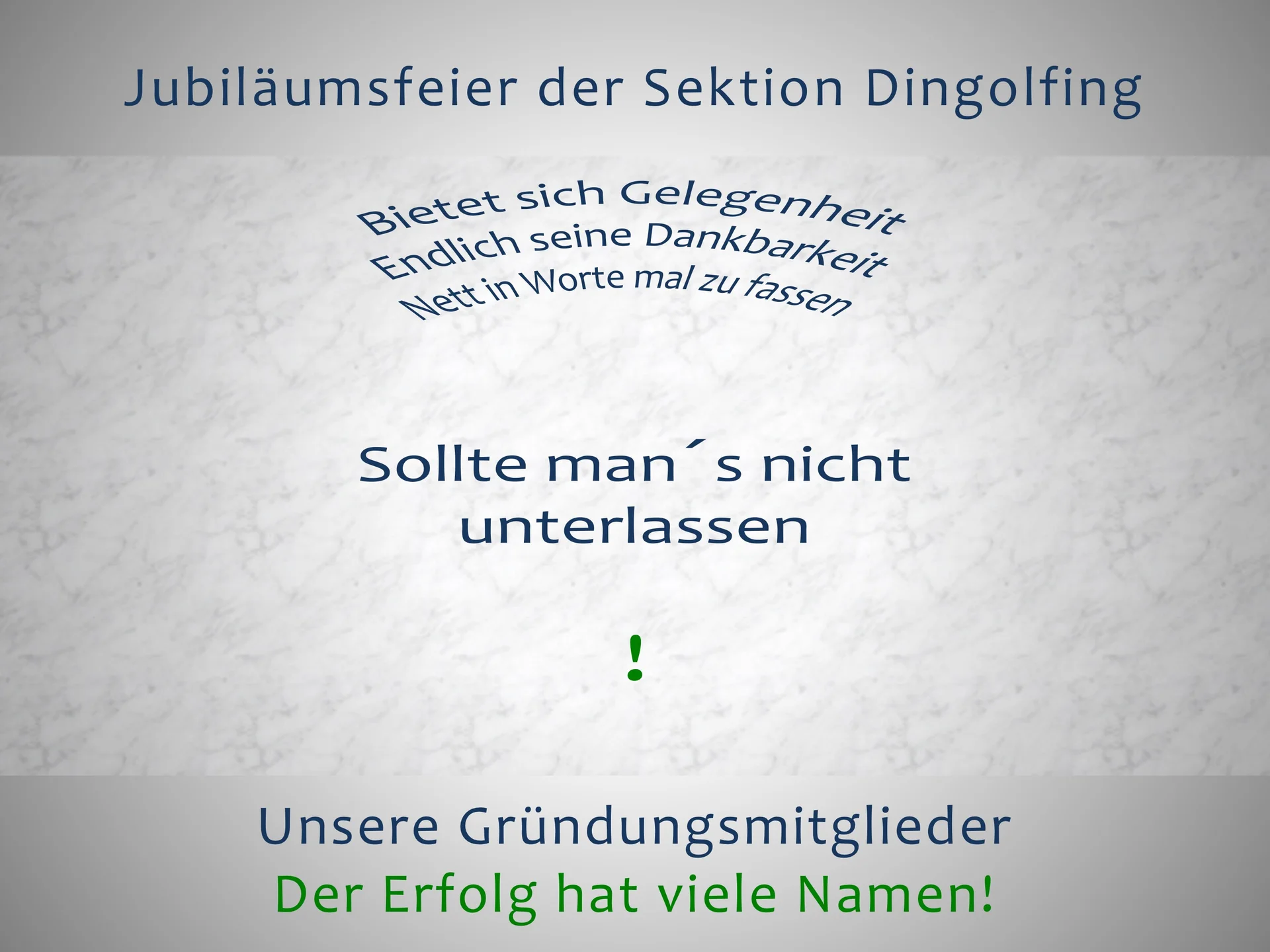 3 Die Berge und wir - Der Festablauf | © Frankl Günther