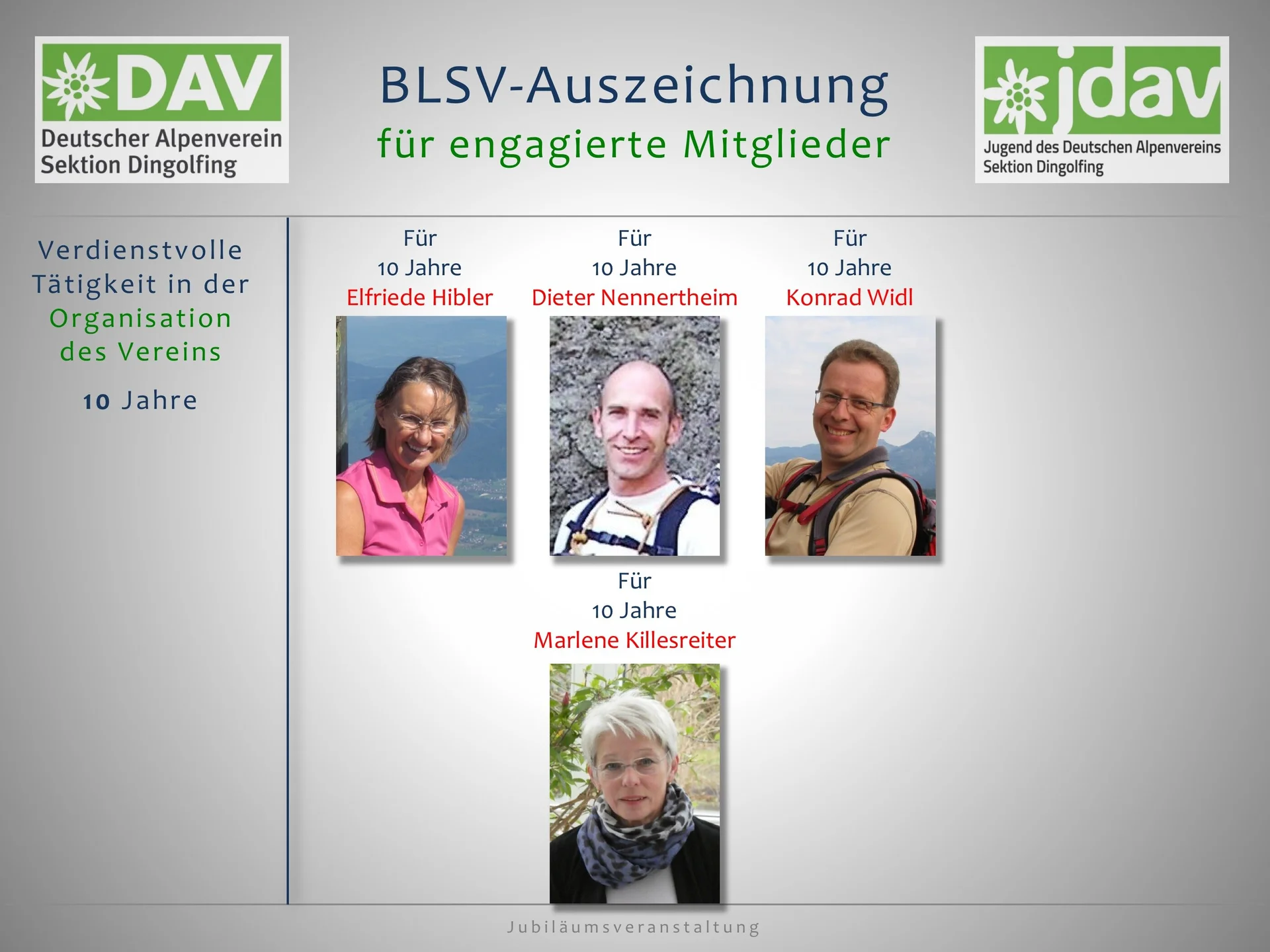 3 Die Berge und wir - Der Festablauf | © Frankl Günther