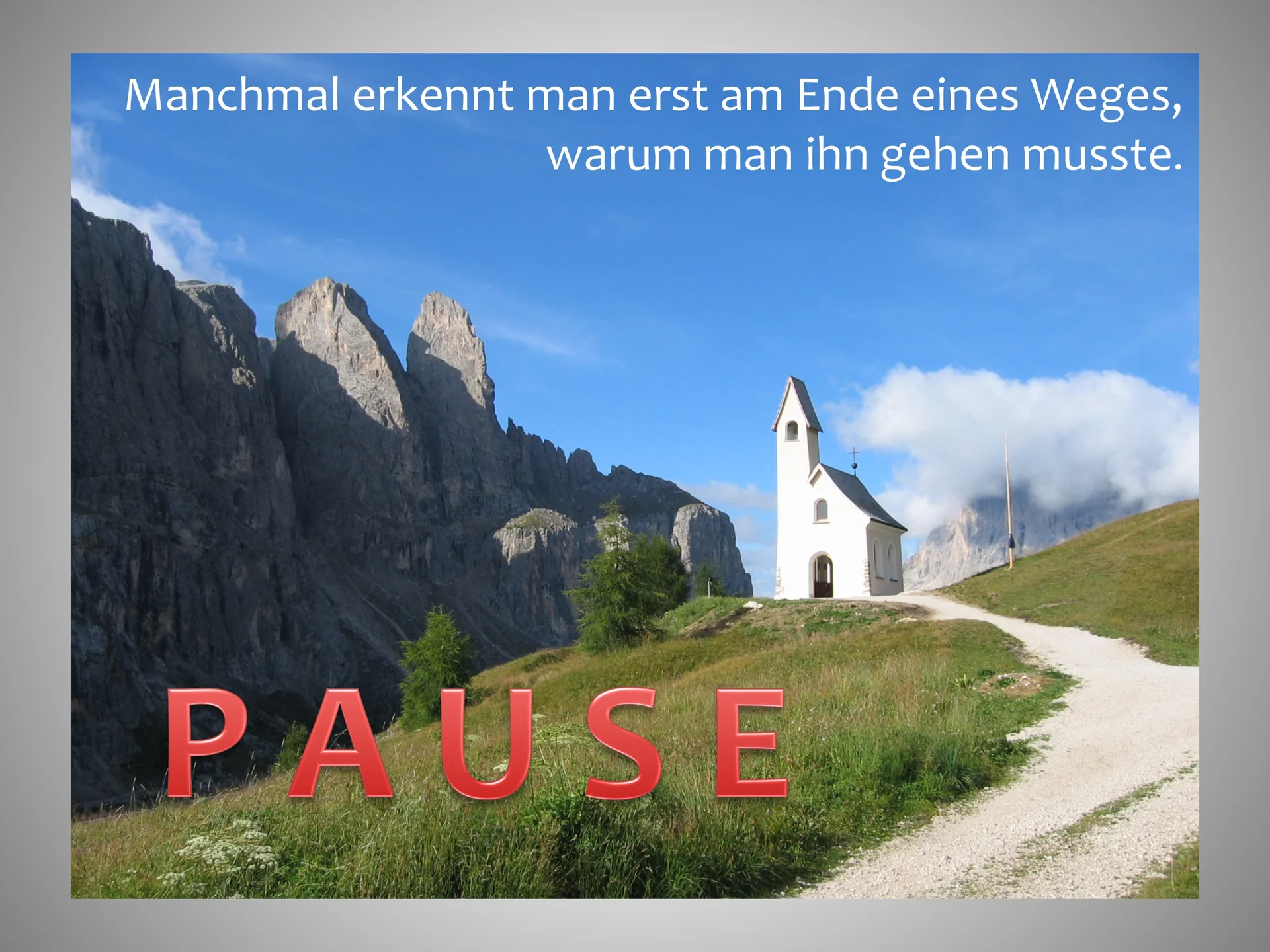 3 Die Berge und wir - Der Festablauf | © Frankl Günther