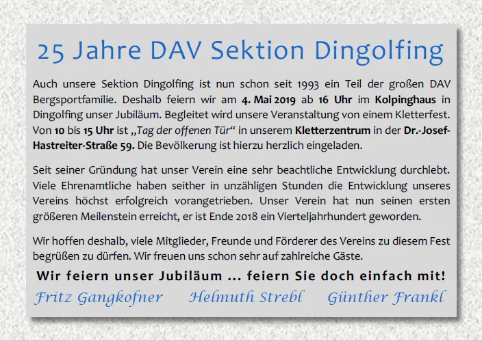 Grosse Ereignisse werden ihre Schatten voraus | © Frankl Günther