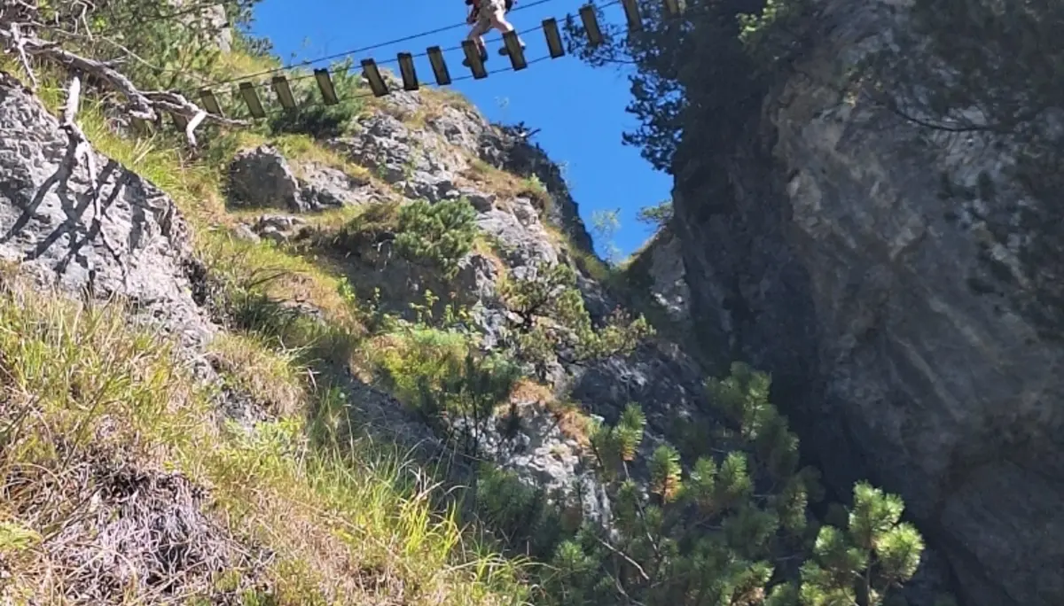 Klettersteig auf den Grünstein | © Maier Georg