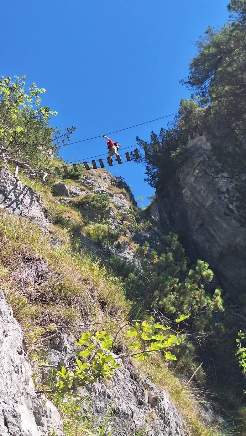 Klettersteig auf den Grünstein | © Maier Georg
