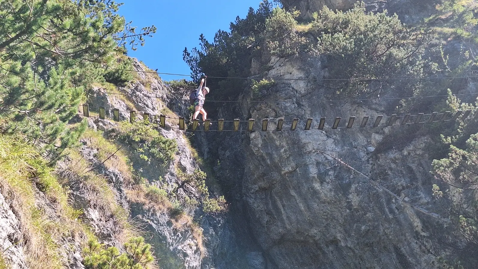 Klettersteig auf den Grünstein | © Maier Georg