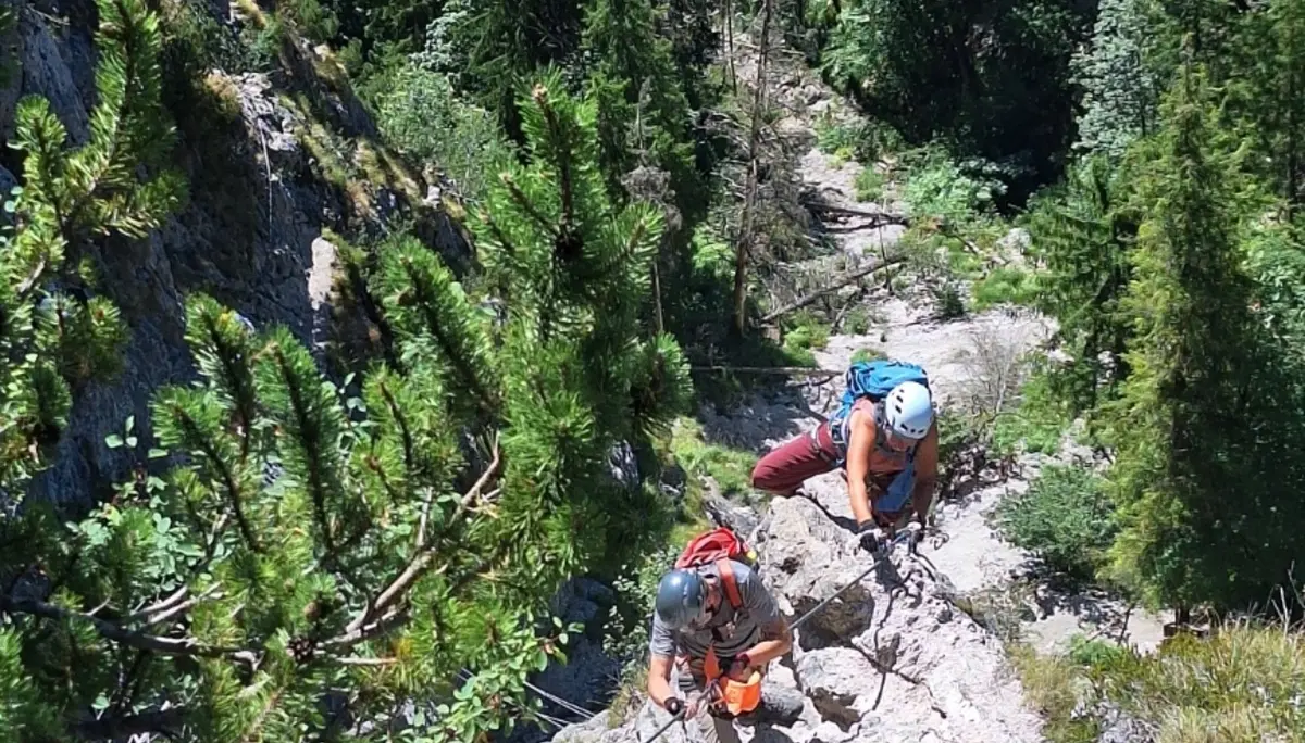 Klettersteig auf den Grünstein | © Maier Georg