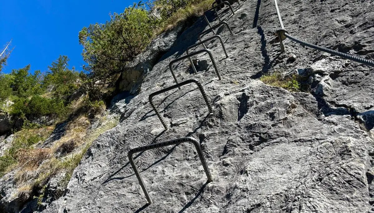 Klettersteig auf den Grünstein | © Maier Georg