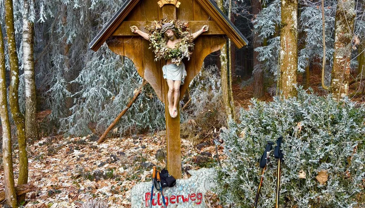Winterwanderung auf dem Wolfgangsweg | © Gina Mandl / Killesreiter Marlene